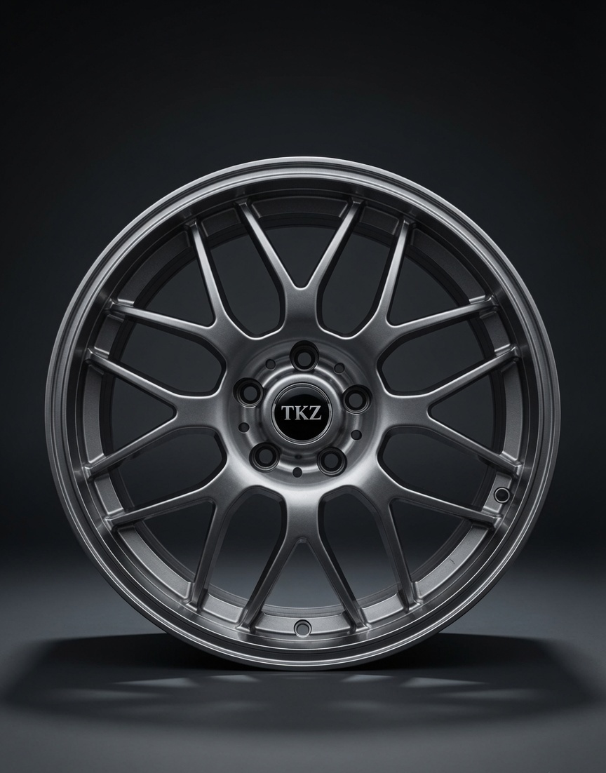 TKZ Apex Flow 18-inch flow formed wheel in Hyper Black — product view 2
